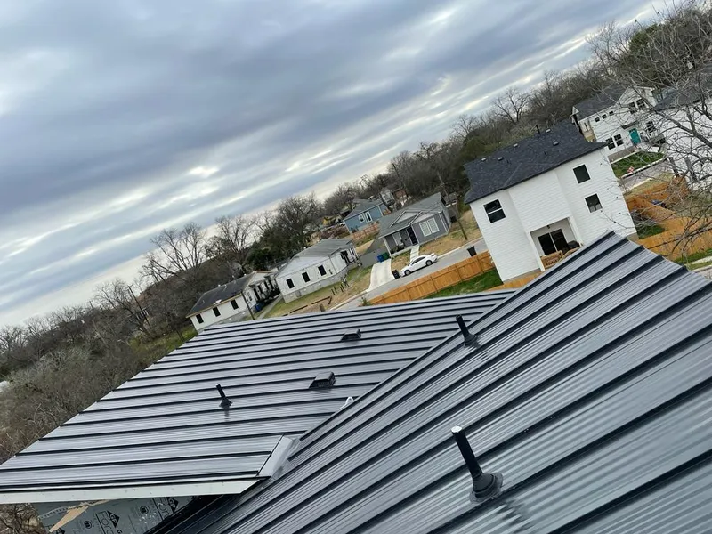 Standing seam metal roof panels with vents for Skylight Repair in Twin Lakes